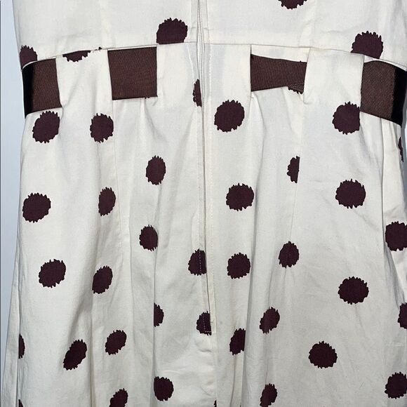 R&k Polka Dot Sleeveless Dress with Bow - Picture 7 of 8